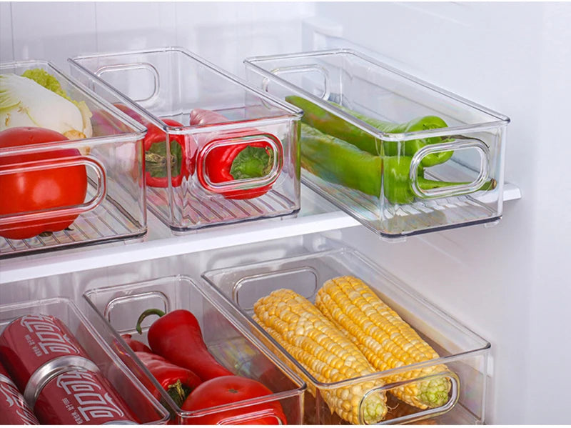 Boîtes transparentes pour frigo, celles qui te disent enfin ce qu'il te reste