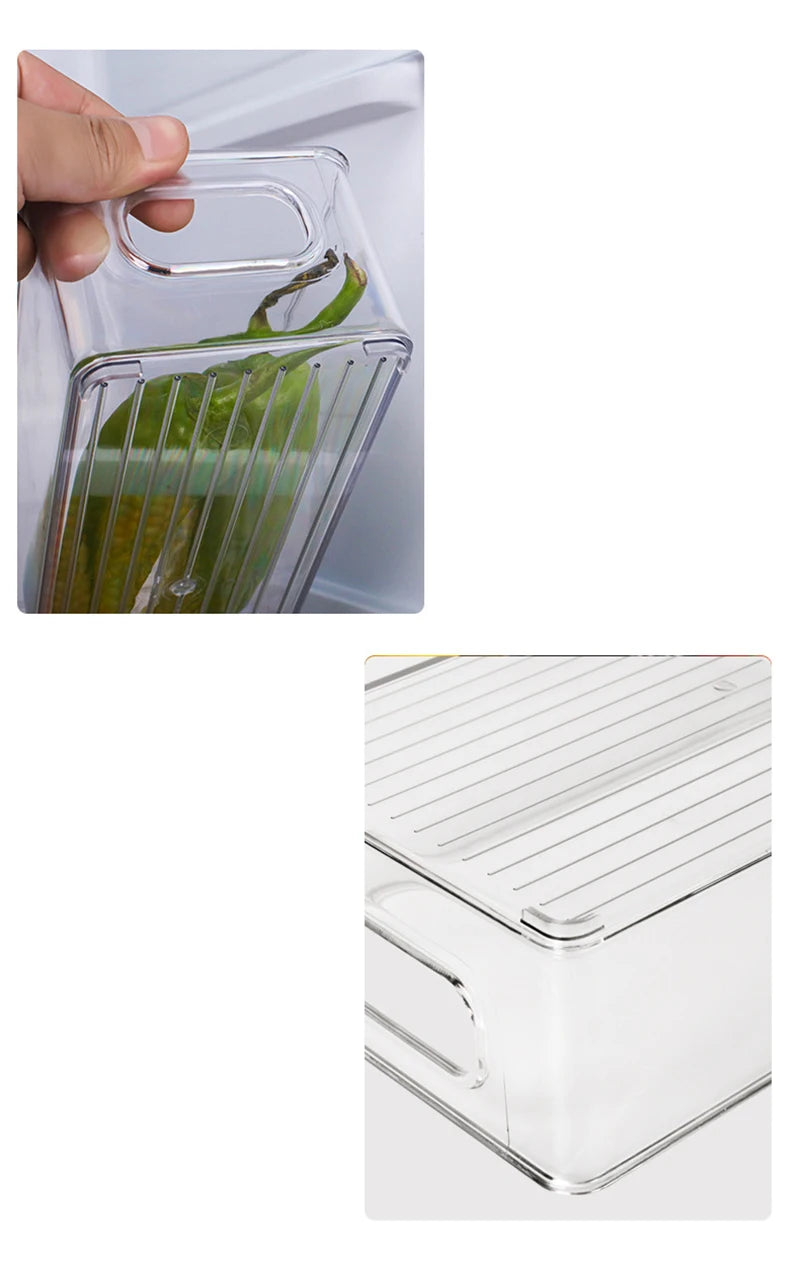 Boîtes transparentes pour frigo, celles qui te disent enfin ce qu'il te reste