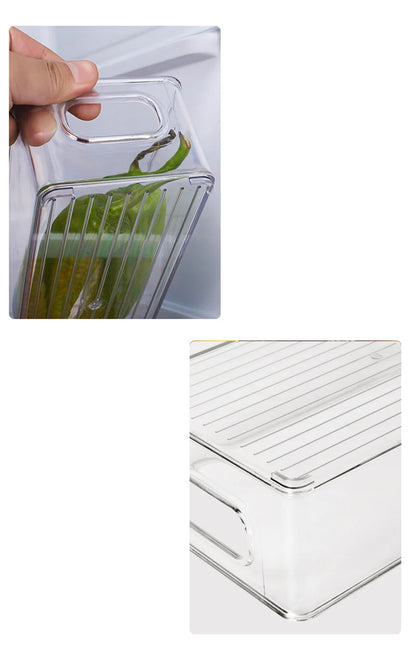 Boîtes transparentes pour frigo, celles qui te disent enfin ce qu'il te reste